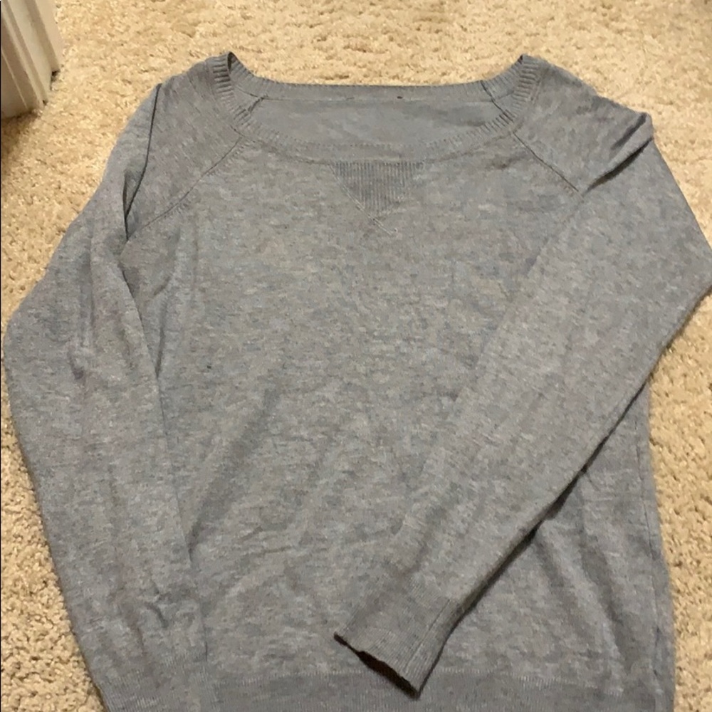 Wide Shoulder Sweater